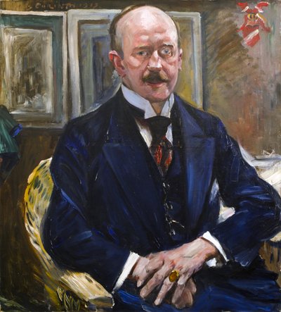 Portrait of Alexander Freiherr von Reitzenstein by Lovis Corinth